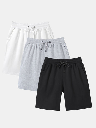 Adlai® | 3 Pieces Mid Length Shorts