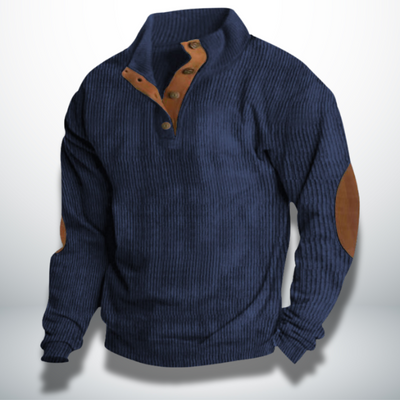 Clarencio® | Men's Velvet Effect Pullover