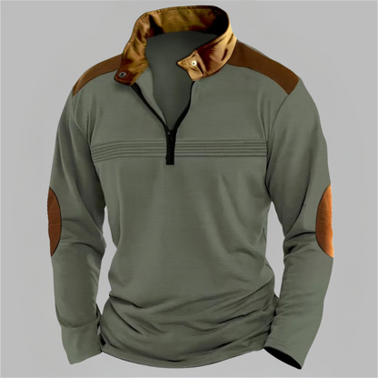 Vicente® | Comfortable Long Sleeve Polo Shirt