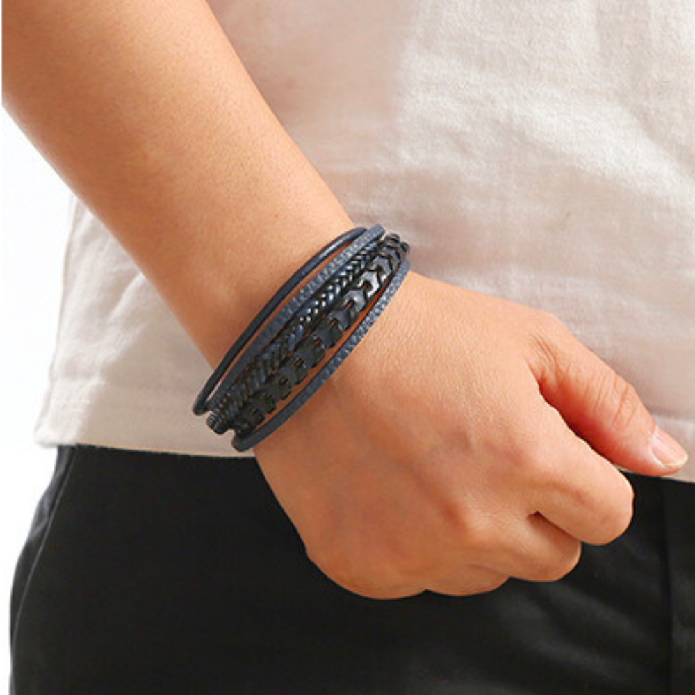 Daniel | MEN’S LUXURY LEATHER BRACELET