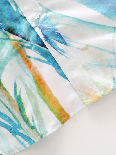 Esteban® | Botanical Watercolor Print Shirt