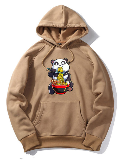 Lars | Panda Eating Ramen Print Hoodie