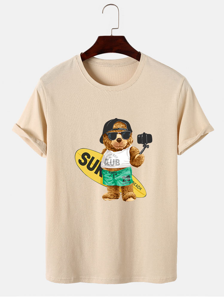 Hudson® | Surf Bear Print T-Shirt