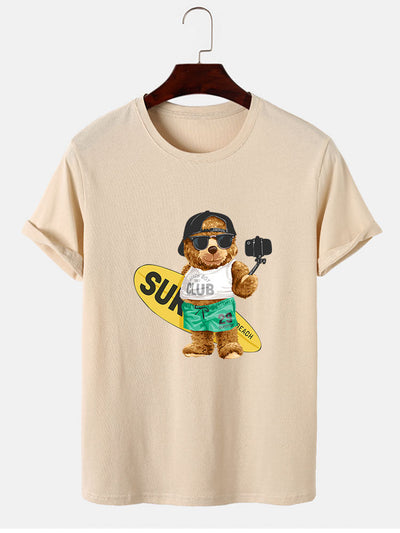 Hudson® | Surf Bear Print T-Shirt