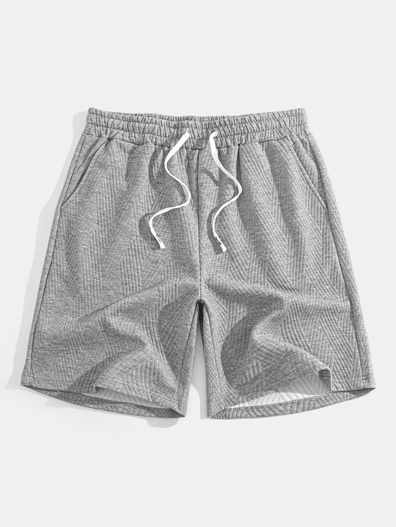 Raymond® | Striped Jacquard Sleeveless Hooded T-Shirt & Shorts