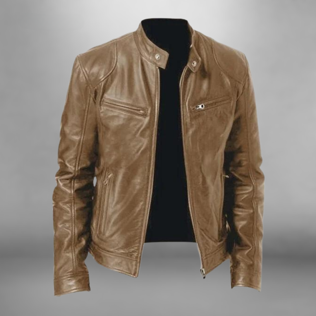 Lucas® | Classic Leather Jacket