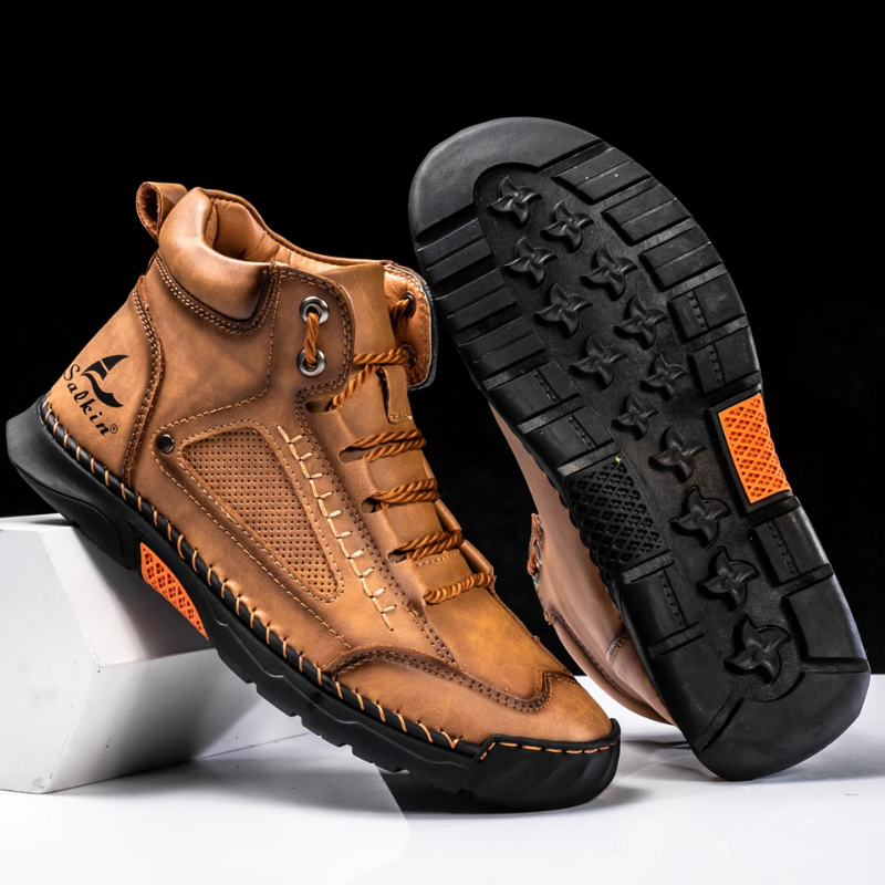 Ermenegildo® | Leather High Top Shoes