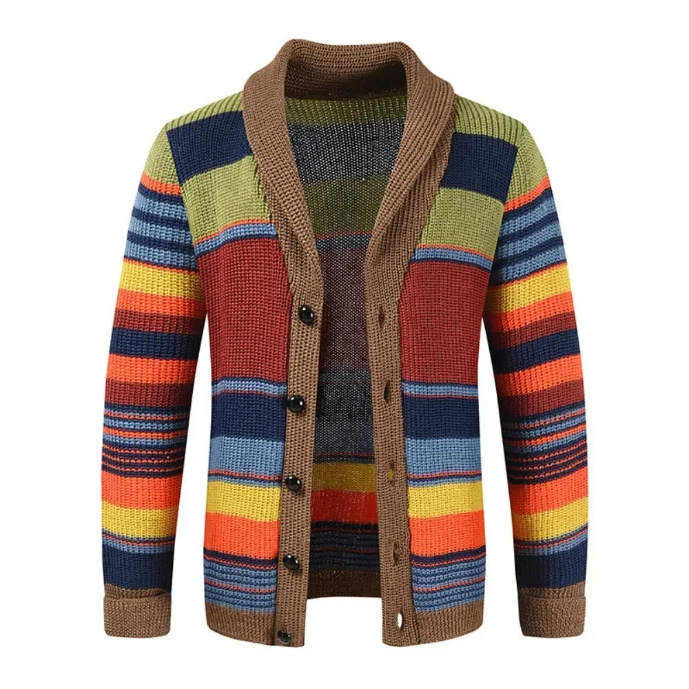 Gilbert® | Colorful striped cardigan