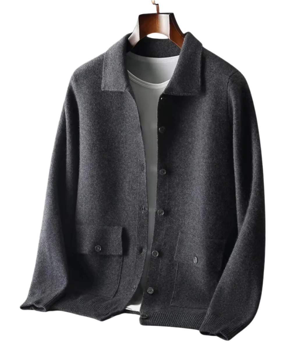 Alan | Janus Merino Wool Cardigan