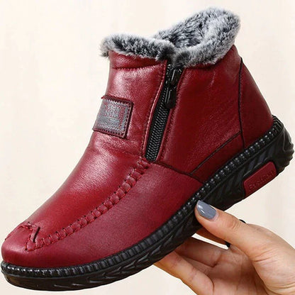 Benjamin® | Waterproof women's boots made of faux leather with a non-slip sole
