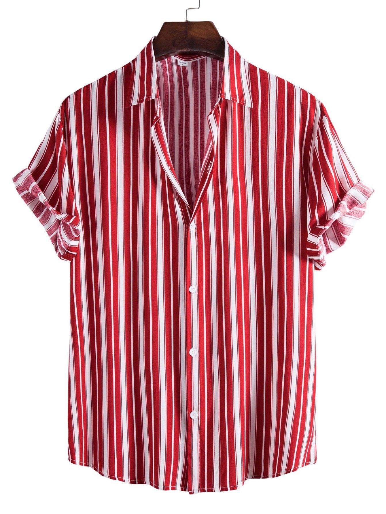 Alvis® | Stripes Short Sleeve Casual Shirts
