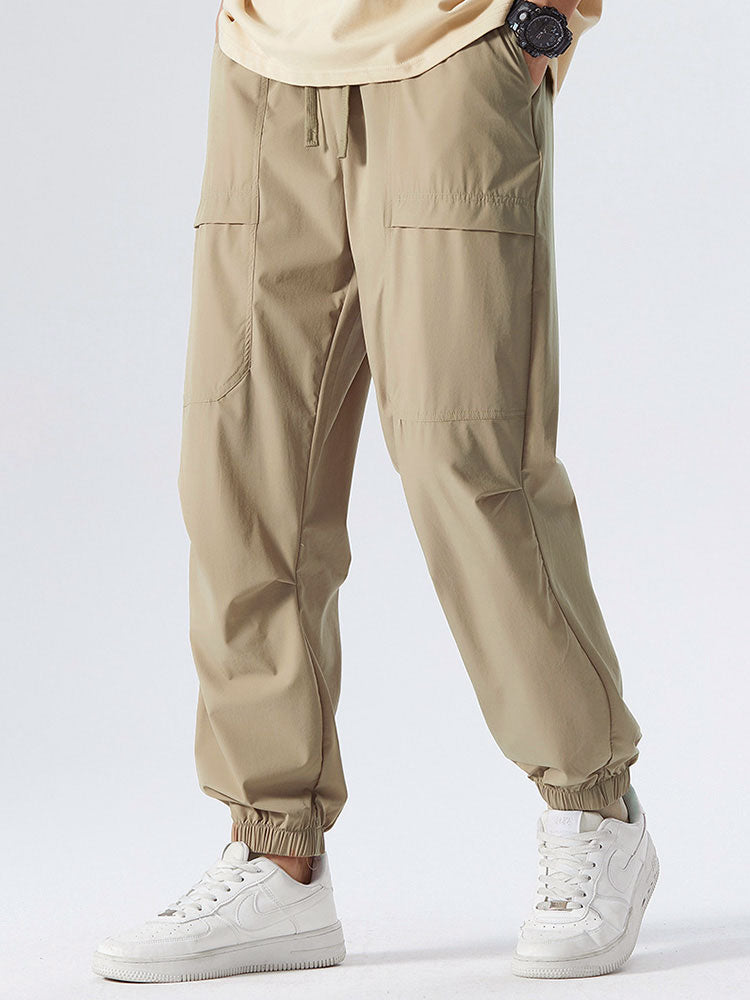 Pedro® | Elastic Waist Parachute Cargo Pants