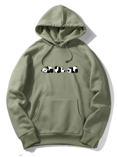 Ismael | Rolling Panda Print Hoodie