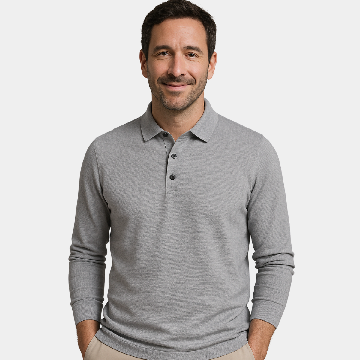 Bradley® | Long-Sleeved Business-Casual Polo