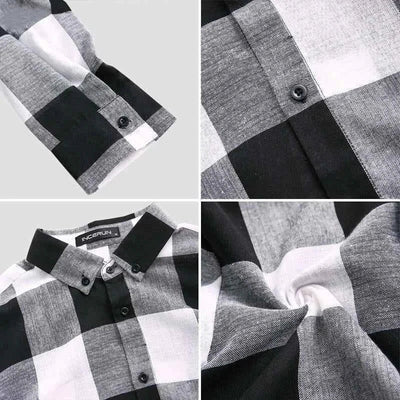 Joel® | Casual Checked Men'S Shirt