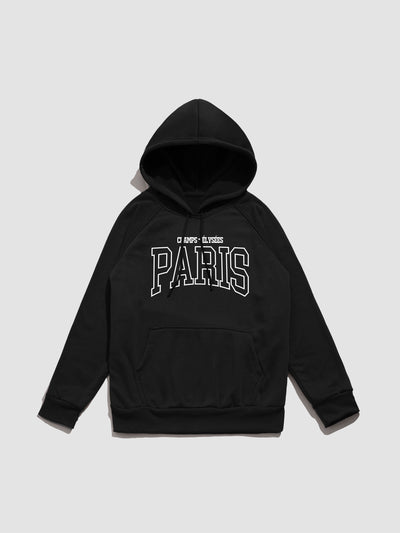 Tate | Paris Print Hoodie