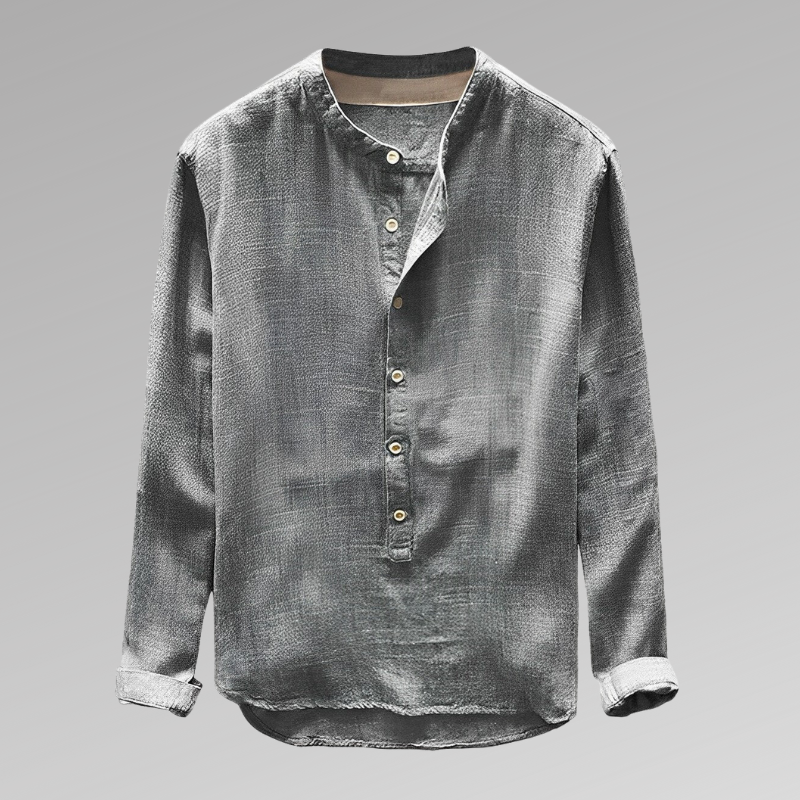 Jasper® | Stylish Shirt Without Wars With An O-Neck From Sustainable Production