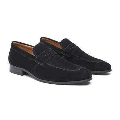 Tristan® | Suede Strap Loafers