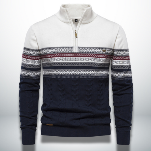 Casimiro® | Refined men's sweater in cotton