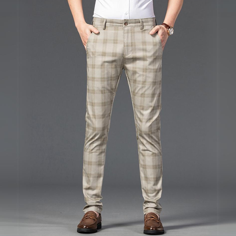 Bernardo® | Ascot Plaid Stretch Trousers
