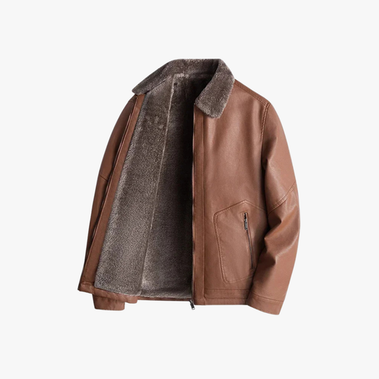 Remigio® | Sophisticated Leather Jacket
