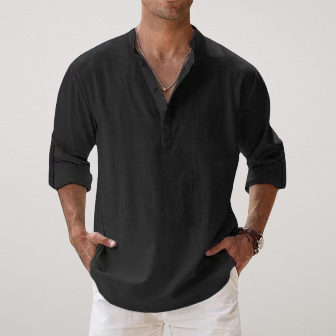 Piers | Breathable linen shirt