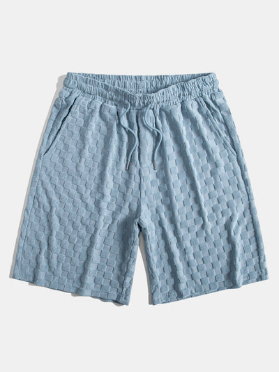 Avidan® | Checkerboard Towel Shorts