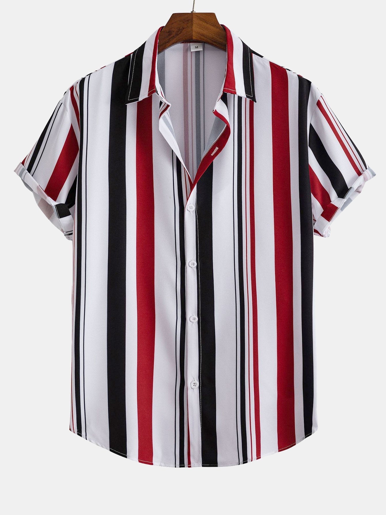 Javier® | Colored Striped Print Shirt