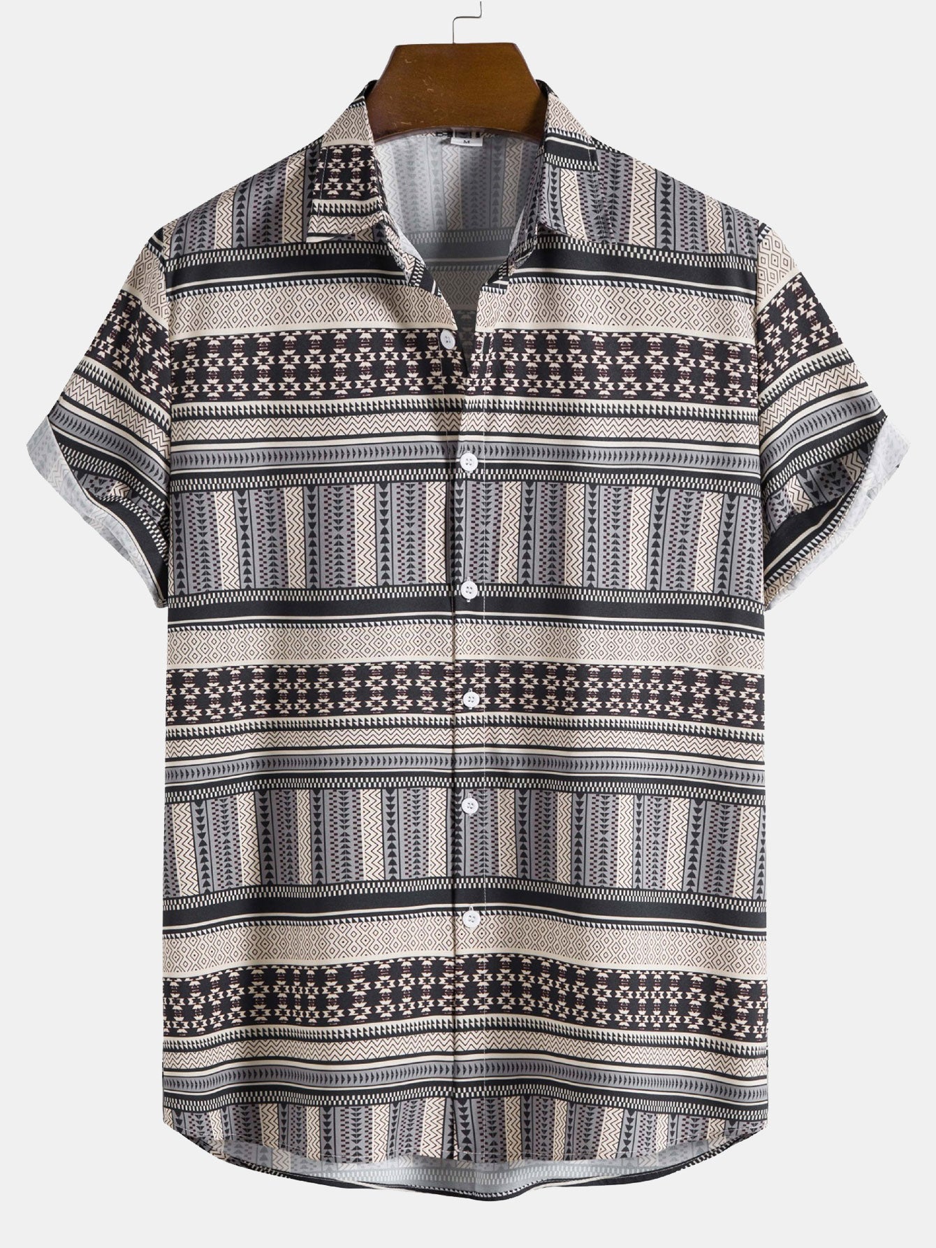 Aris® | Aztec Print Button Up Shirt