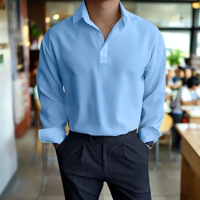 Ilario® | Beautiful Long Sleeve Polo Shirts