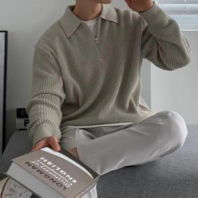 Lazaro | Julius Half-Zip Sweater