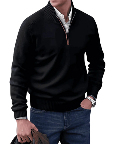 Moses | Casual Zip Sweater