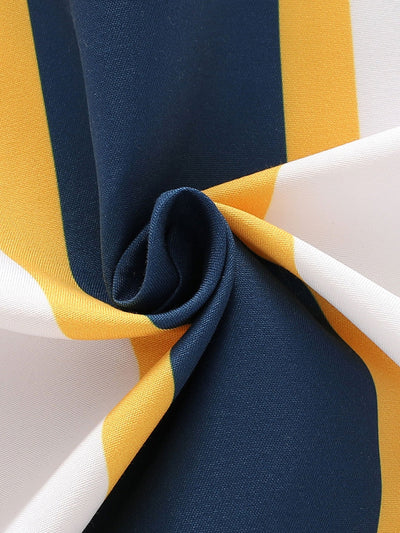 Arrigo® | Striped Print Button Up Shirt