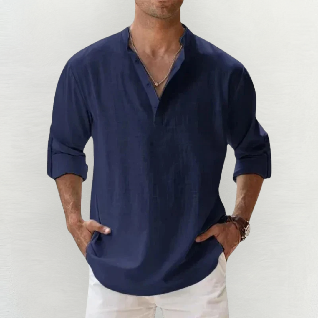 Patrick® | Premium Cotton-Linen Stretch Shirt