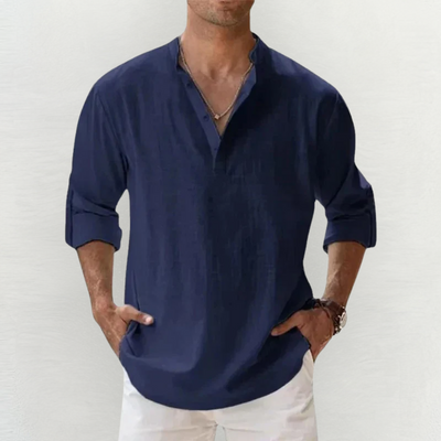 Patrick® | Premium Cotton-Linen Stretch Shirt