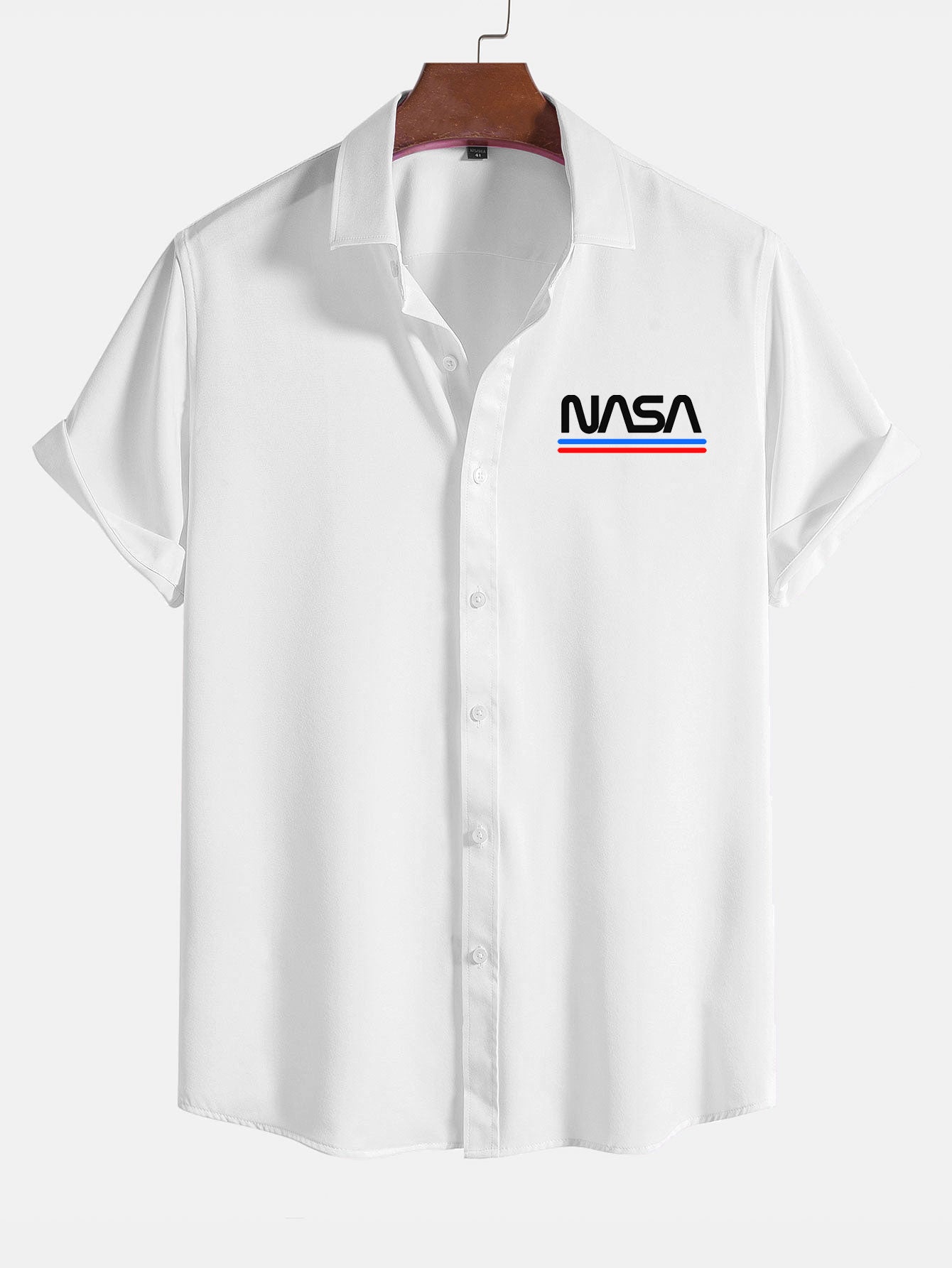 Alvah® | Space Letter Print Shirts