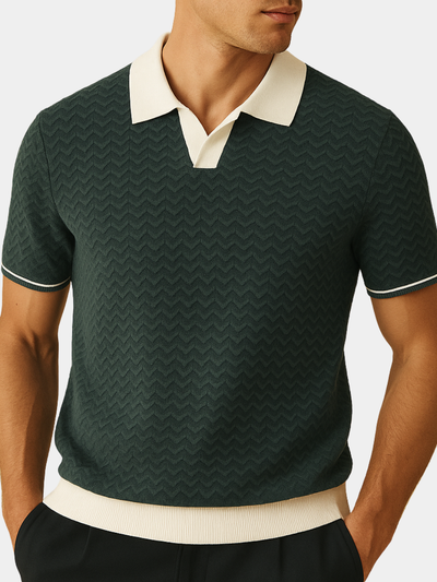 Louis | POLO SHIRT IN RICCIO FABRIC