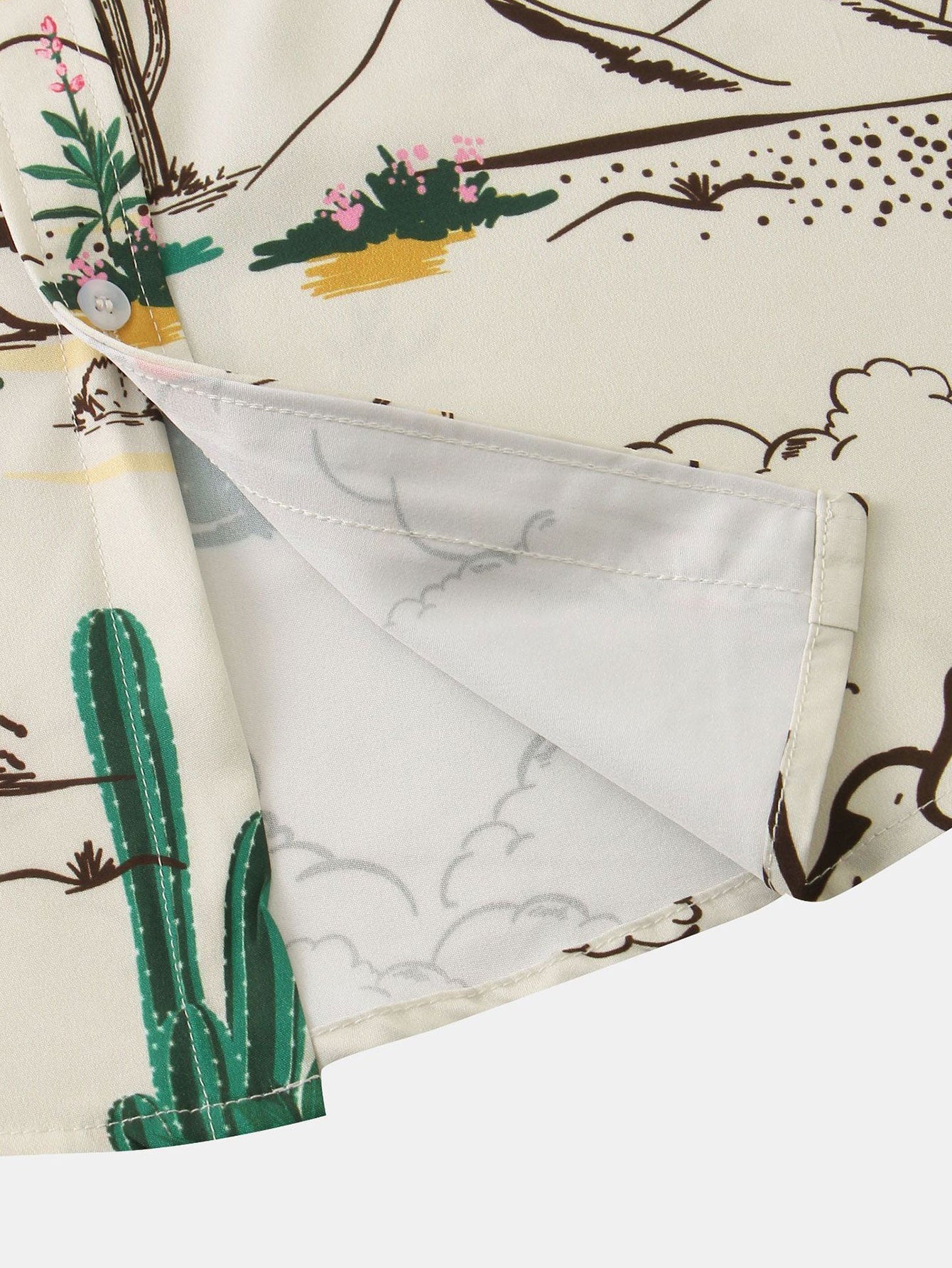 Hilario® | Cactus Print Shirt