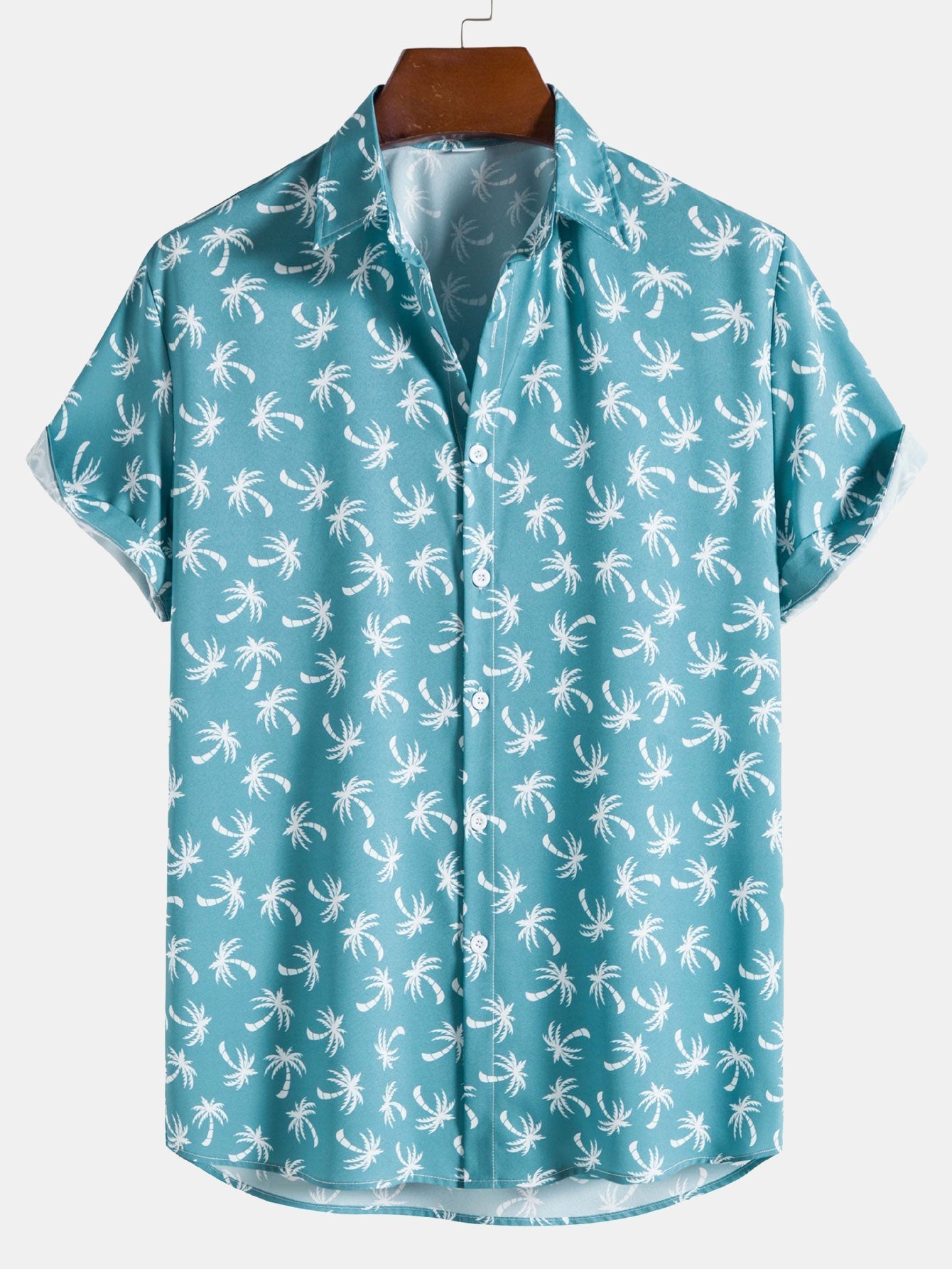 Areto® | Coconut Tree Print Shirt
