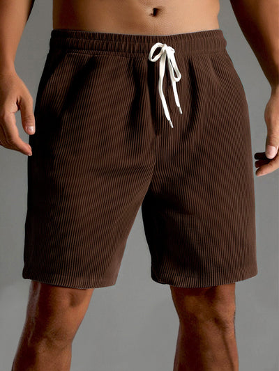 Yonathan® | Drawstring Corduroy Shorts