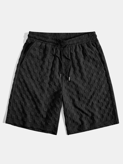 Iago | Checkerboard Jacquard Shorts