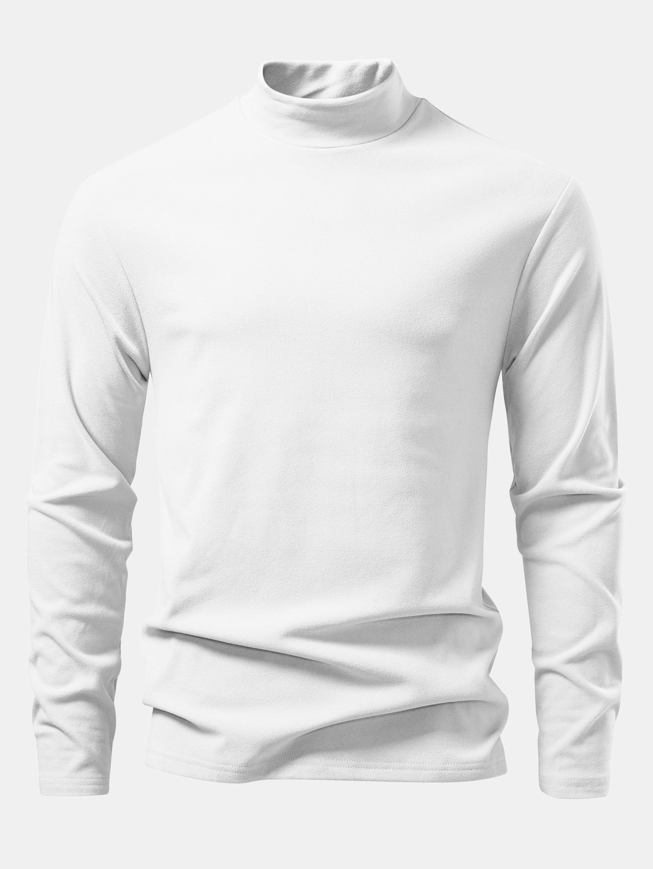 Levin® | Long Sleeve Mock Neck T-Shirt