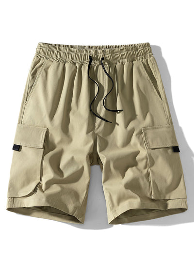 Camillus | Drawstring Chino Cargo Shorts