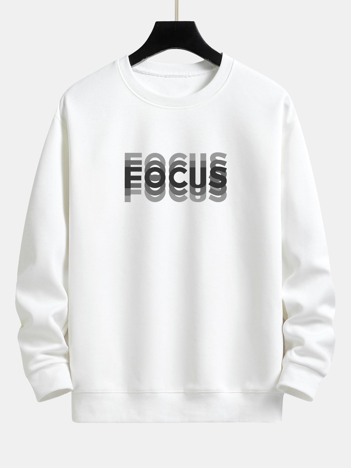 Javier® | Focus Print Relax Fit Sweatshirt