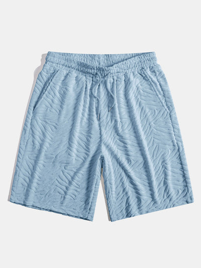 Horacio® | Animal Texture Terry Cuban Shirt & Shorts