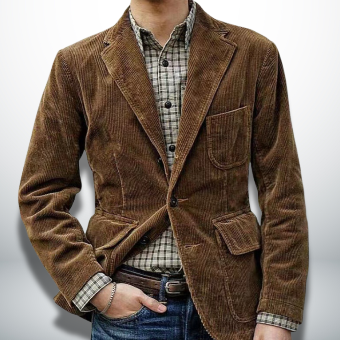 Bernabé® | Elegant jacket with velvet effect