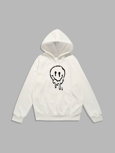 Austin | Dissolved Smiley Print Hoodie