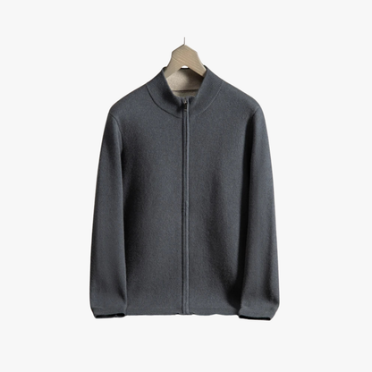 Vasco® | Premium Zipper Cashmere Cardigan
