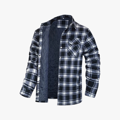 Wyatt® | Plaid Quilted Shirt Jacket