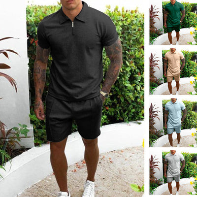 Dorian® | Summer Two-Piece Sporty Short-Sleeved Suit For Men